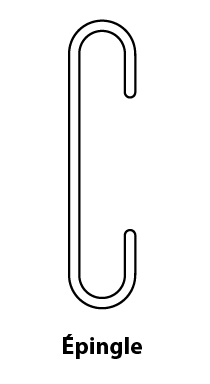 Épingle renforcement structurel