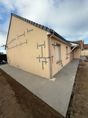 Installation de système de protection des fondations