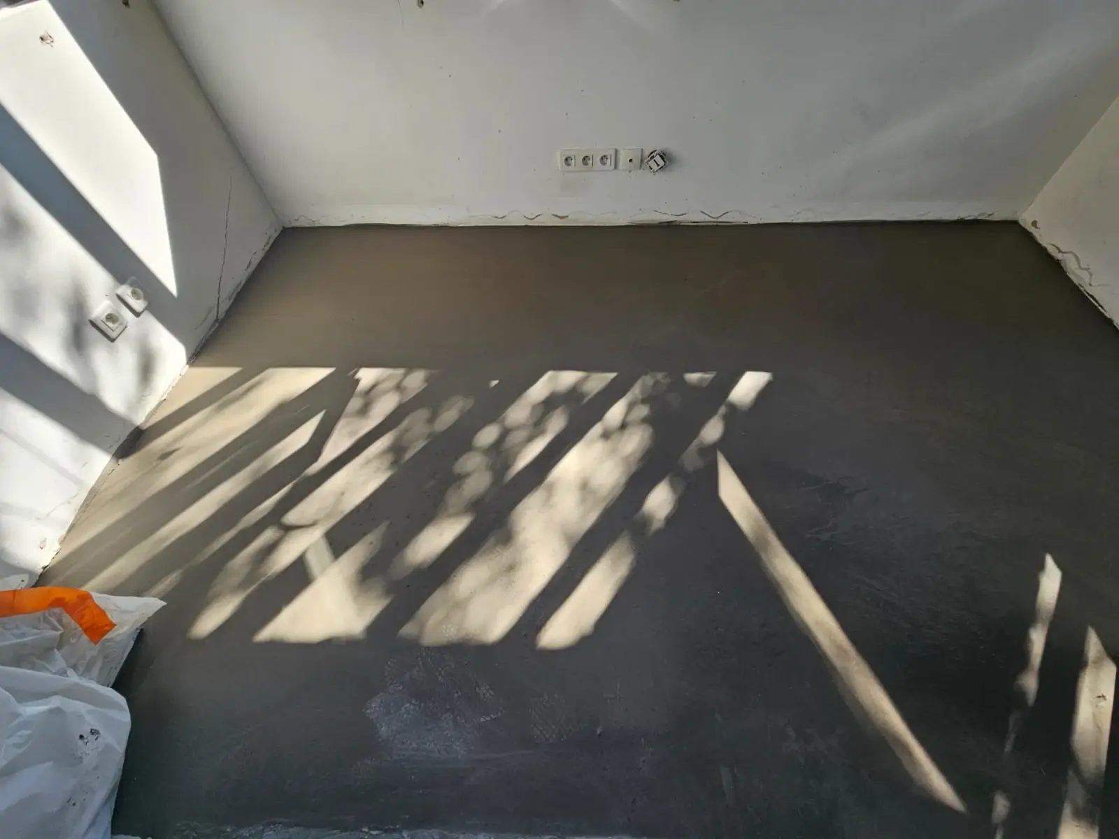 Travaux de reprise de dallage